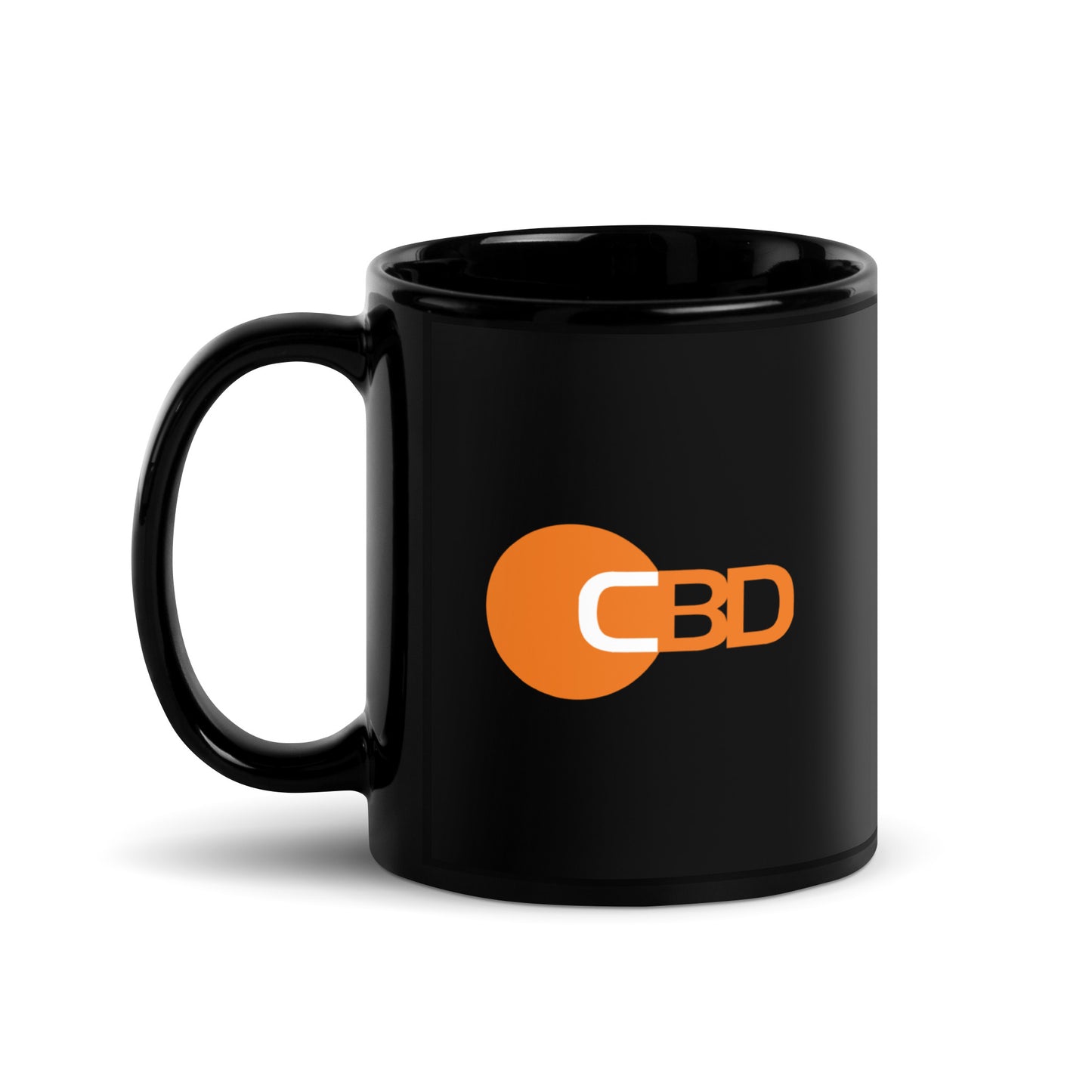 "CBD" Tasse Schwarz