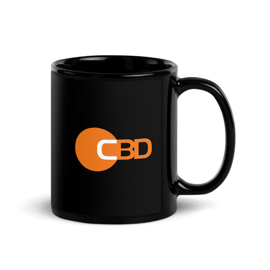 "CBD" Tasse Schwarz