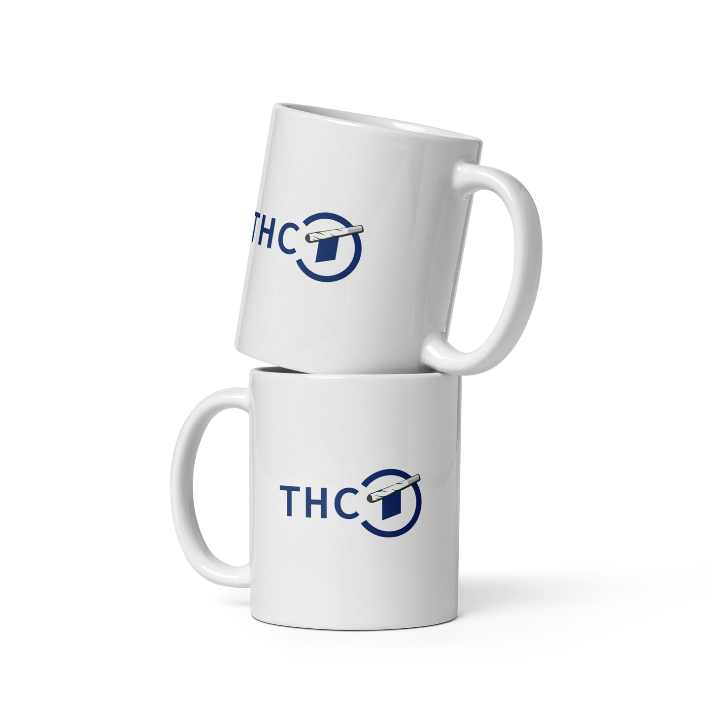 "THC" Tasse Weiß