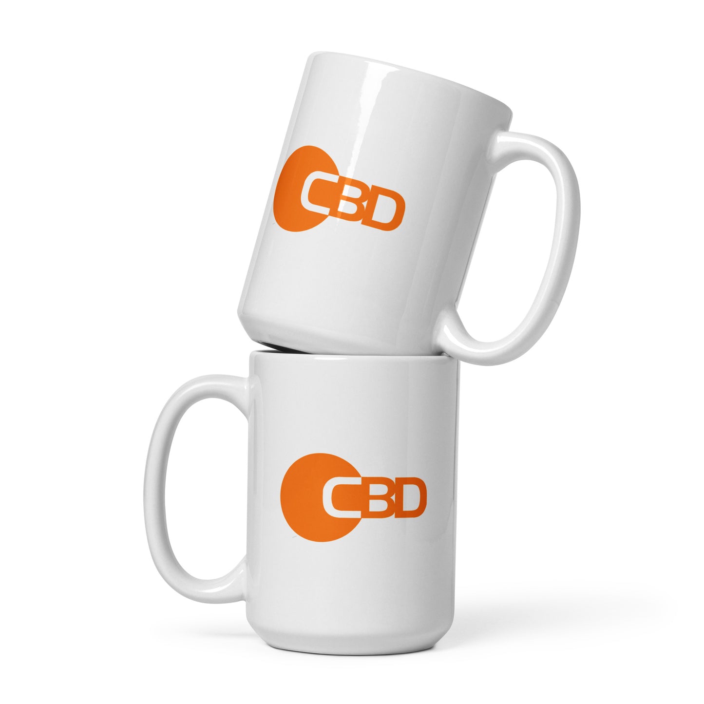 "CBD" Tasse Weiß